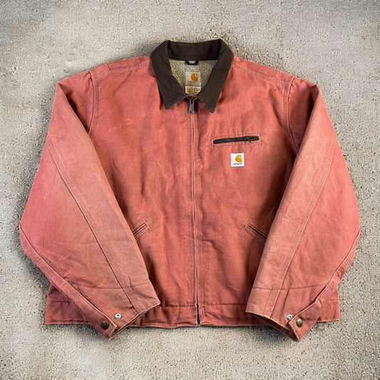 Carhartt Detroit Coral Pink Jacket