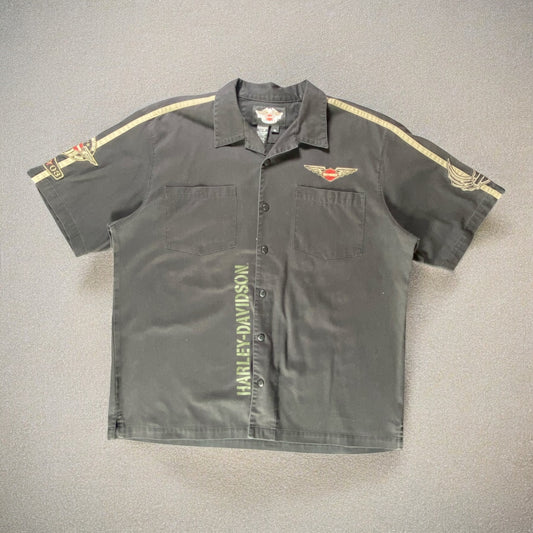 Harley Davidson Back Print Shirt