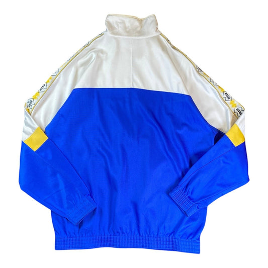 Vintage Errea Colorblock Blue/White/Yellow Tracksuit