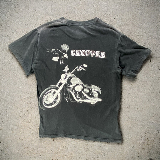 Chopper Biker Black T-shirt