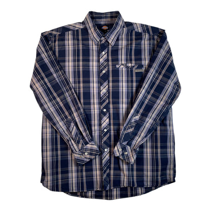 Dickies Long Sleeve Plaid Work Shirt