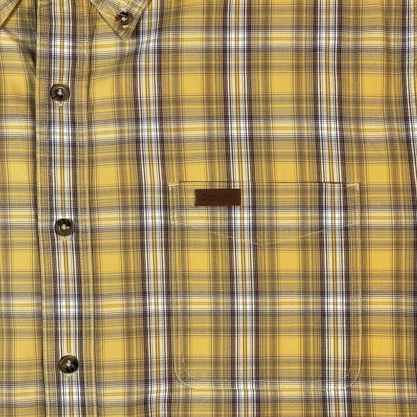 Carhartt Short-Sleeve Plaid Work Shirt