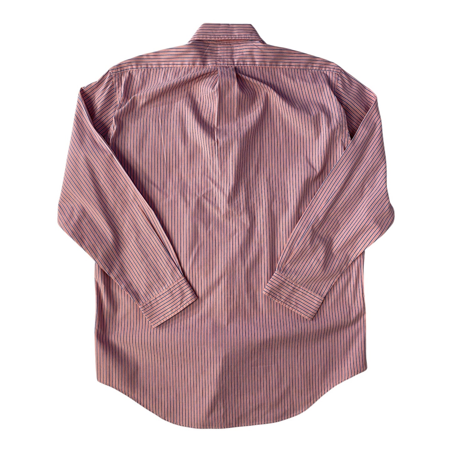 Ralph Lauren Yarmouth Pink & Blue Vertical Stripes Shirt