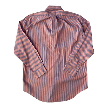 Ralph Lauren Yarmouth Pink & Blue Vertical Stripes Shirt