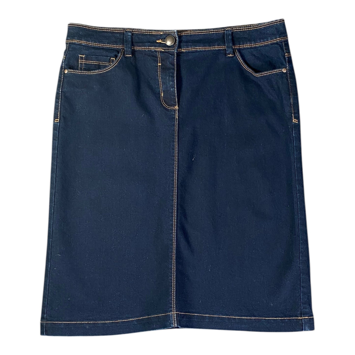 Denim Dark Blue Skirt