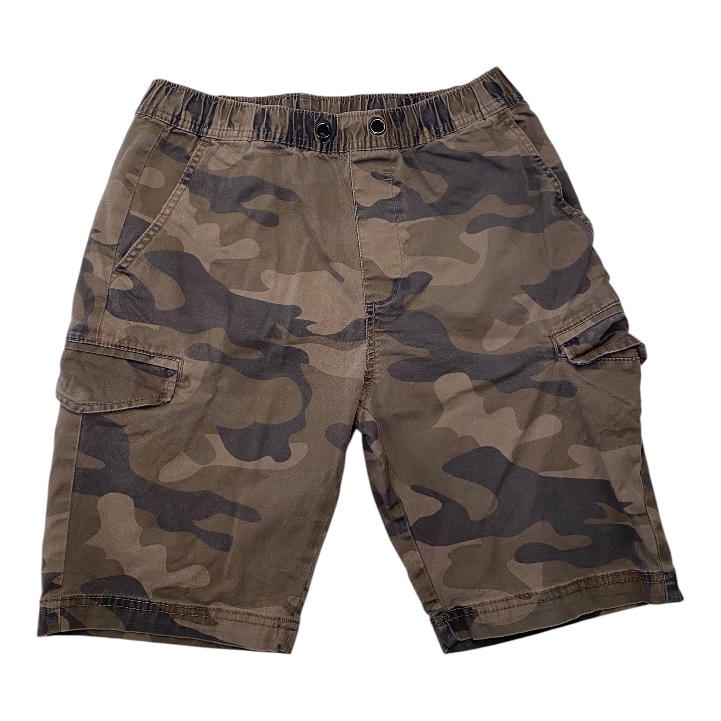Cedarwood State Elastic Waist Camo Cargo Shorts