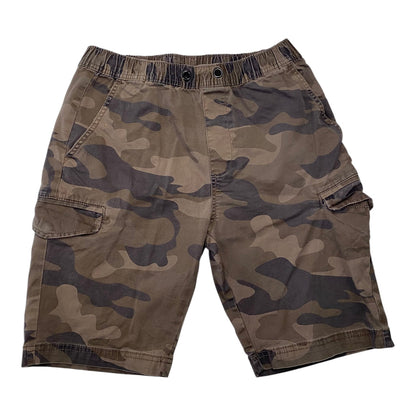 Cedarwood State Elastic Waist Camo Cargo Shorts