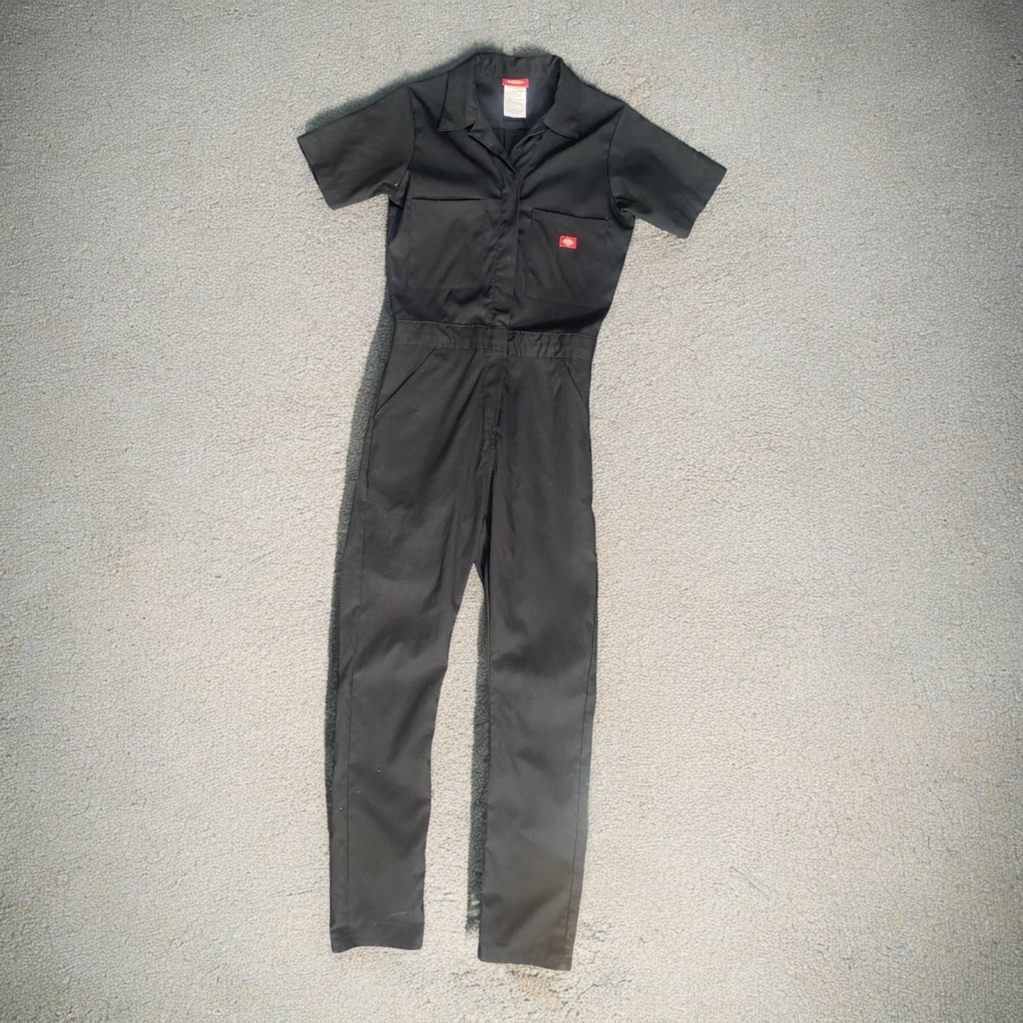 Dickies Short-Sleeve Work Black Overall