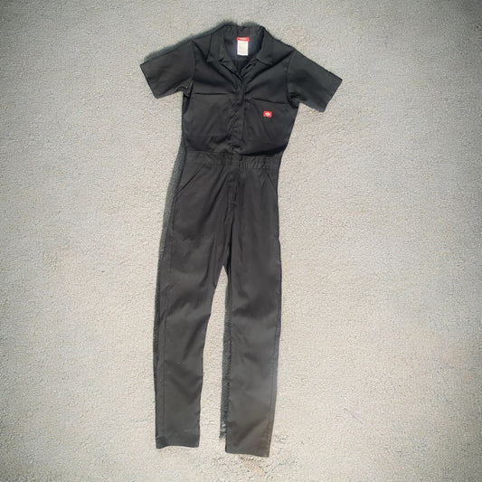 Dickies Short-Sleeve Work Black Overall