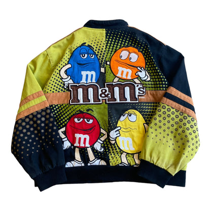 Vintage JH Design Nascar M&M’s Official Licensed Jacket Kids