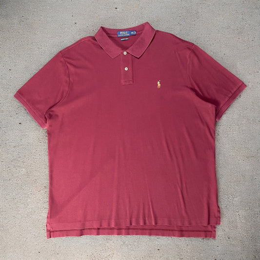 Ralph Lauren Maroon Polo Shirt