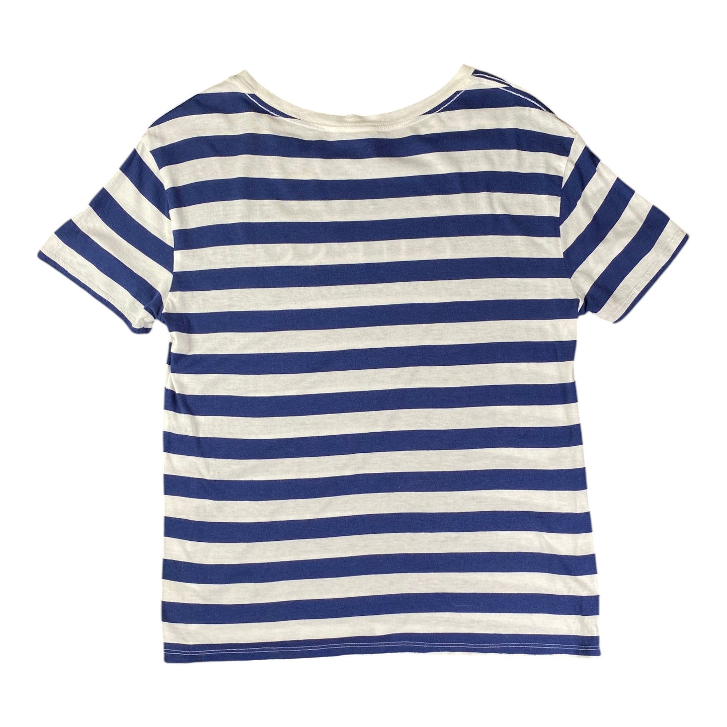 Guess Los Angeles Navy Blue Striped T-shirt