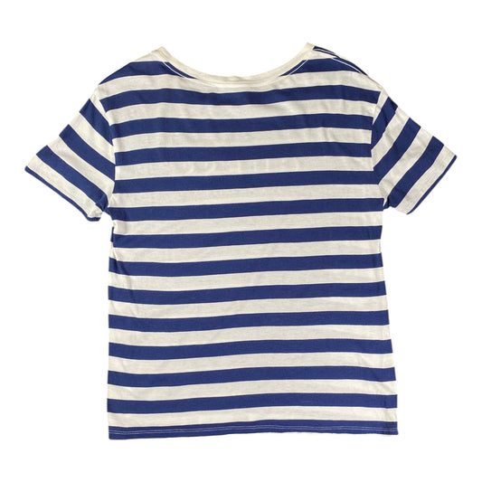 Guess Los Angeles Navy Blue Striped T-shirt