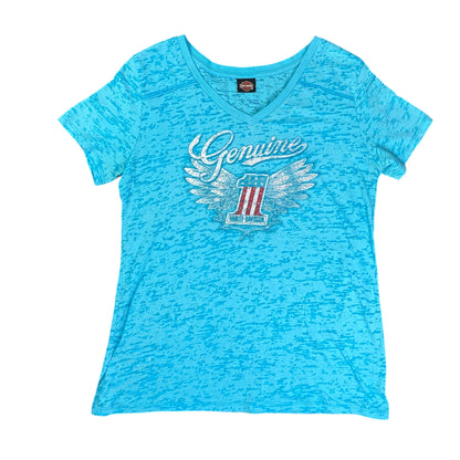 Harley-Davidson Crow River Delano Blue T-shirt