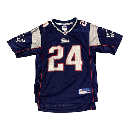 Vintage Patriots NFL Law #24 Jersey