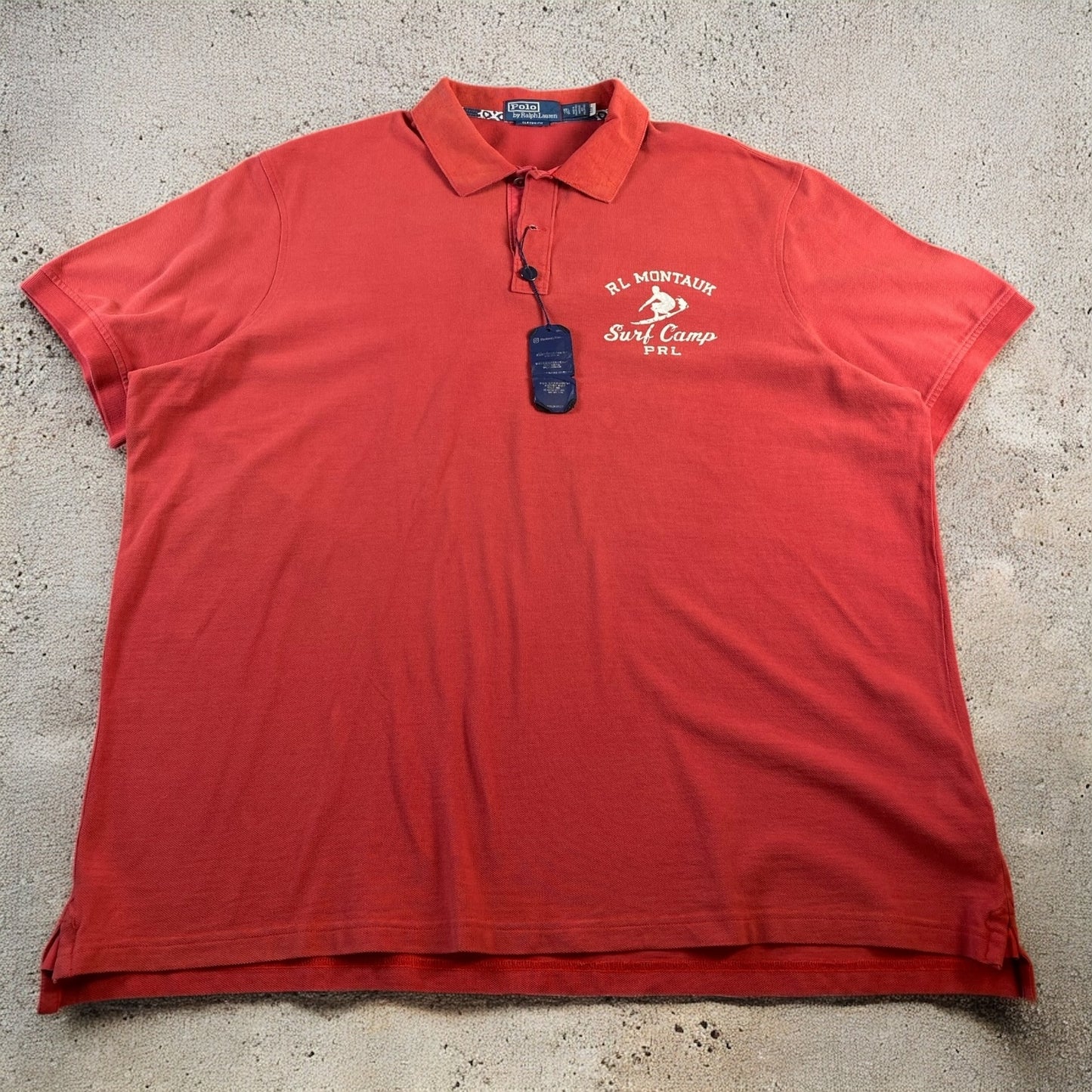 Ralph Lauren Polo Montauk Denim Surf Camp Classic Fit Polo Shirt