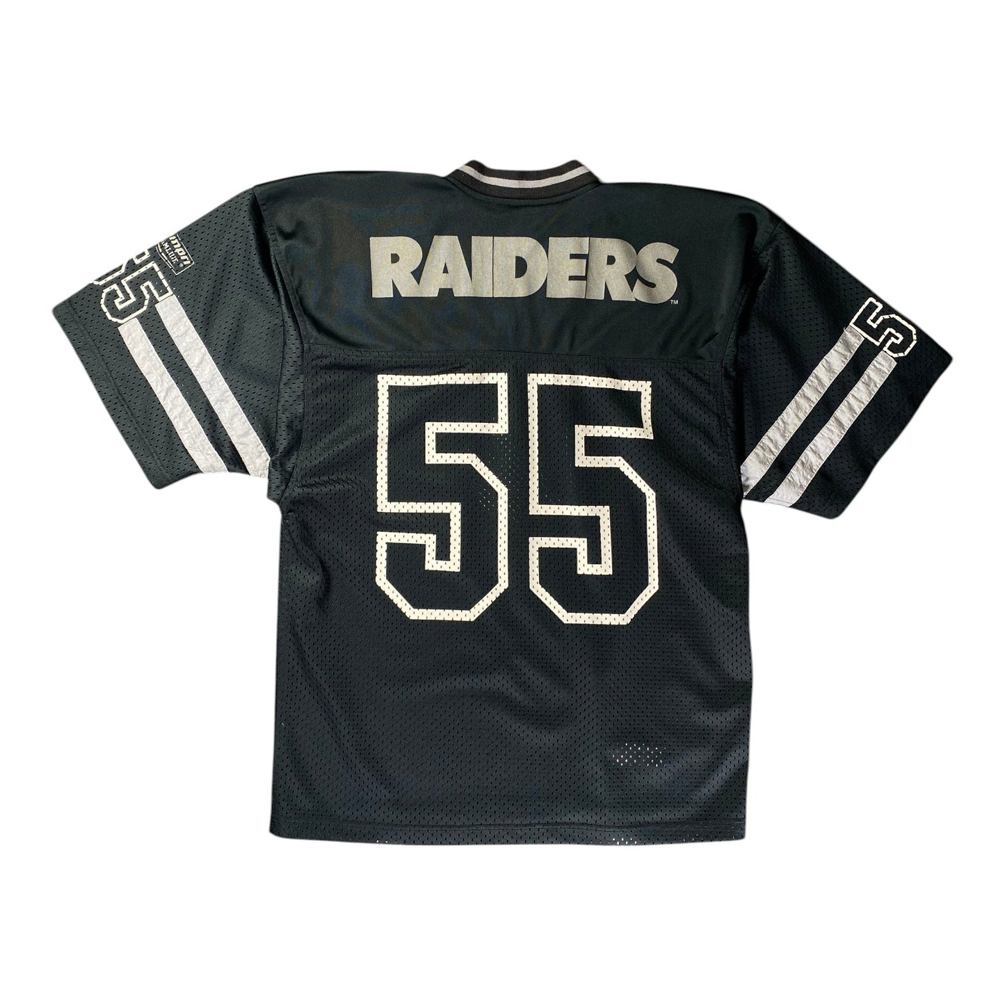 Vintage NFL Raiders Jump Around Mesh Black Jersey