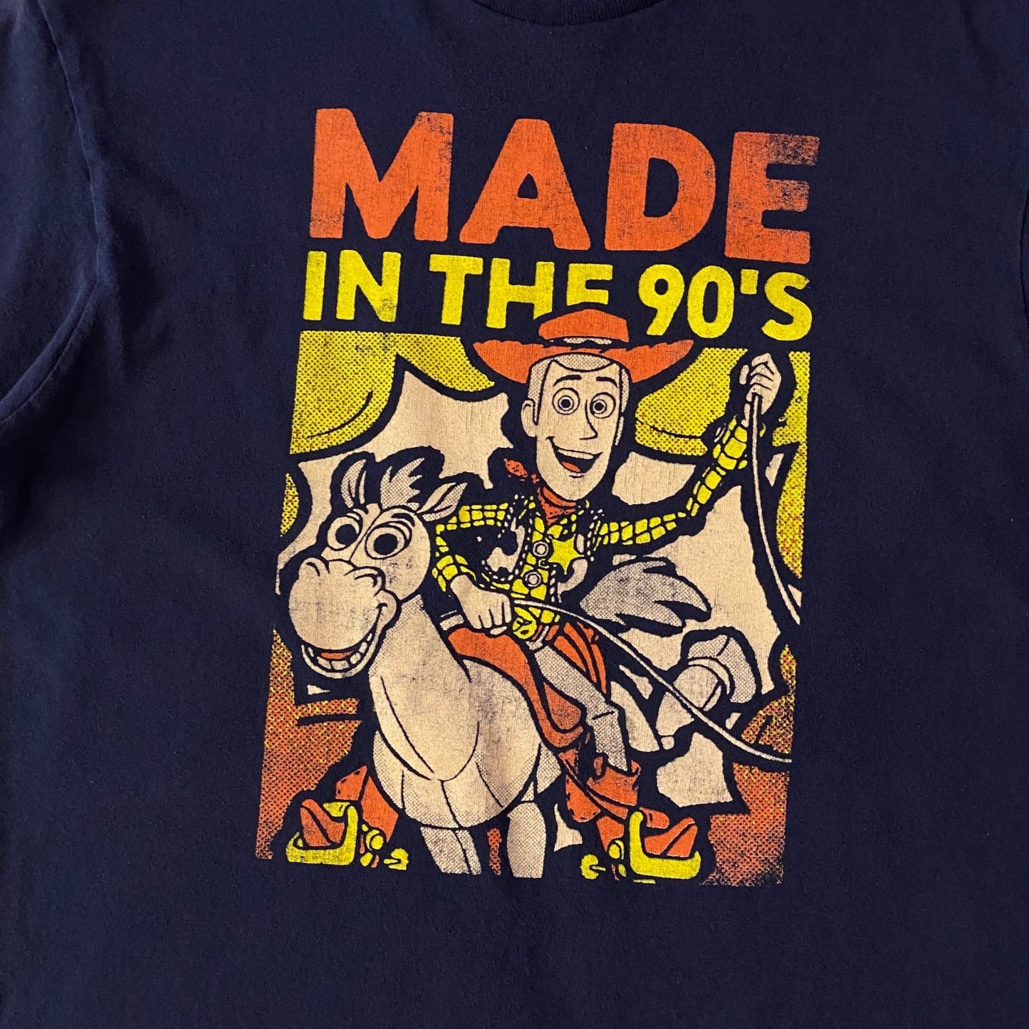 Disney Pixar Toy Story Made in the 90's Woody & Bullseye T-Shirt