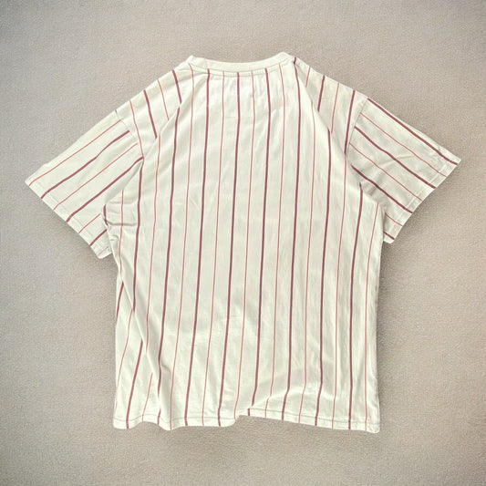 Karl Kani Signature Pinstripes White T-shirt