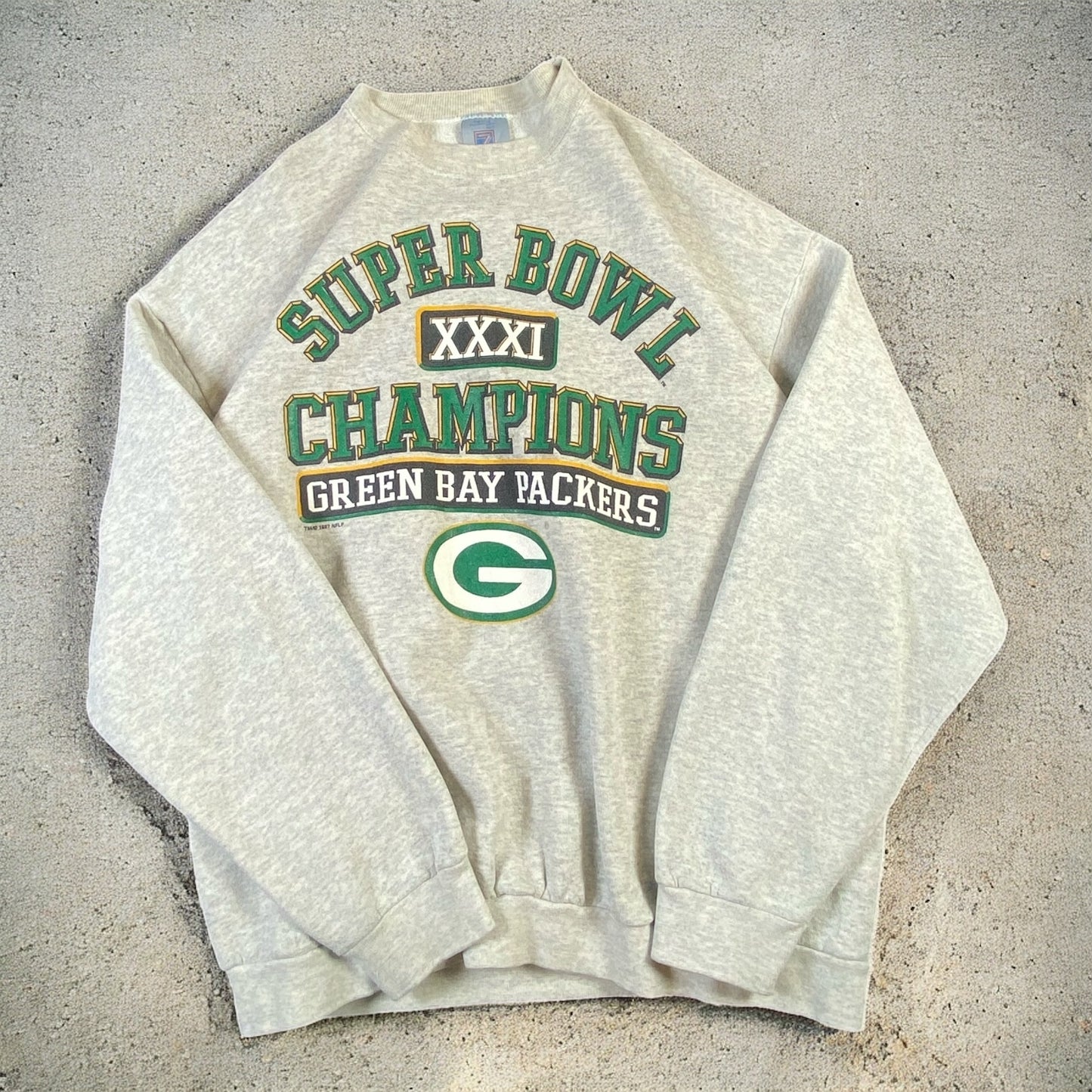 Vintage Green Bay Packers Super Bowl XXXI Champions Sweatshirt