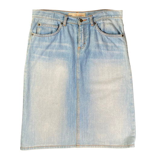 TRF Denim Light Blue Skirt