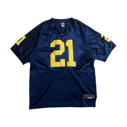 Vintage Nike NCAA Michigan Wolverines Howard #21 Jersey