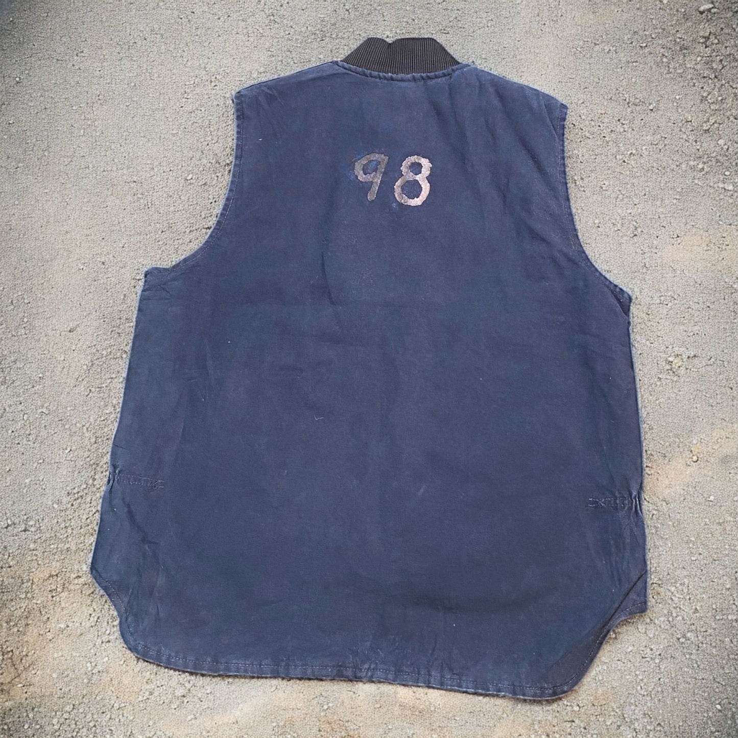 Carhartt Navy Blue Jeans Vest