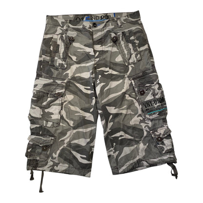 George Grey Camo Tactical Cargo Shorts
