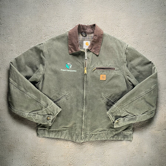 Carhartt Fugal Companies Dark Green Jacket