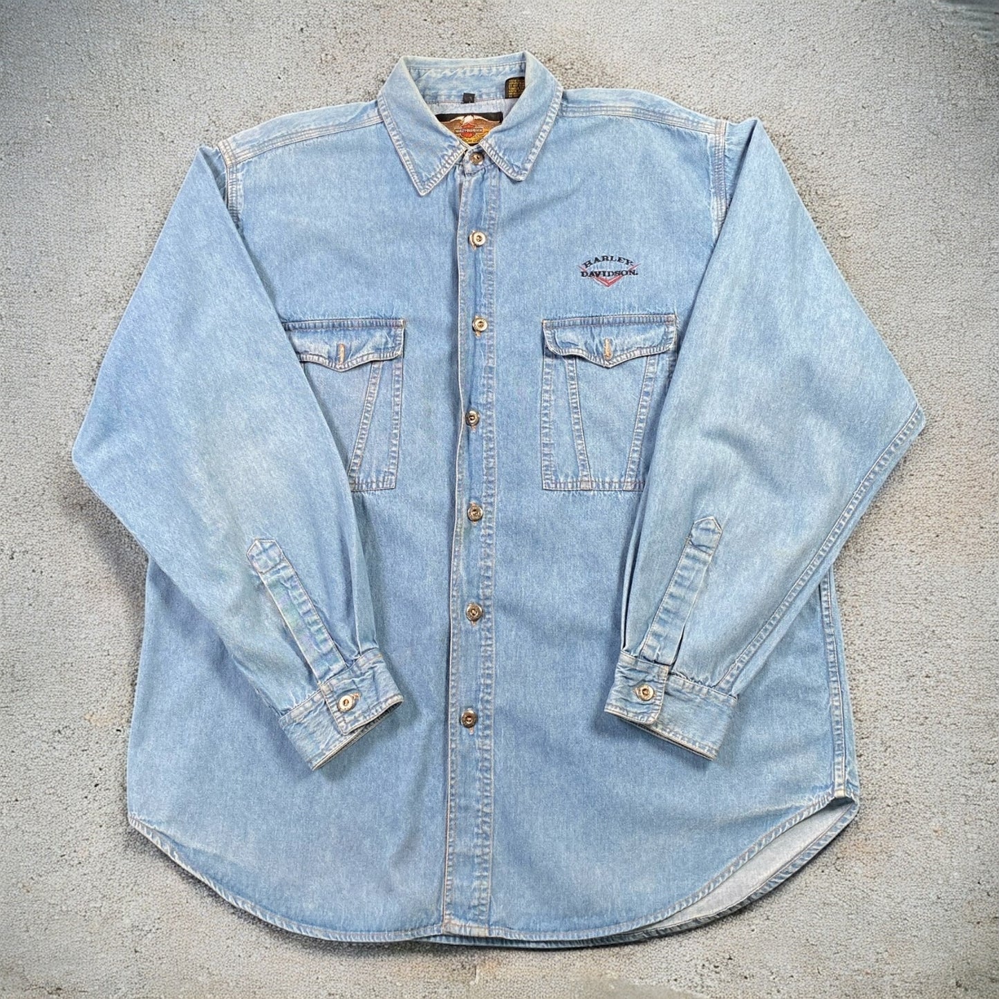 Harley Davidson Denim Shirt