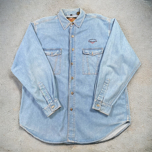 Harley Davidson Denim Shirt