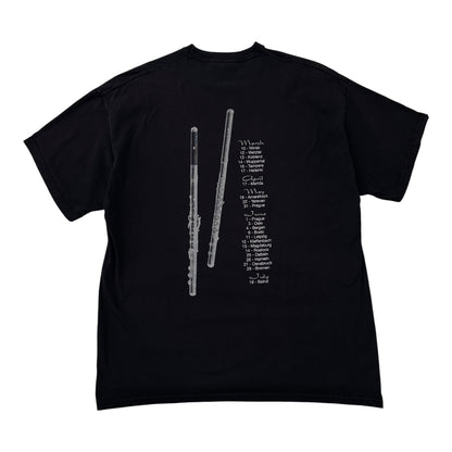 Vintage Jethro Tull European Tour Graphic Black T-shirt