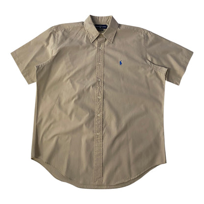 Polo Ralph Lauren Beige Classic Fit Button Down Shirt