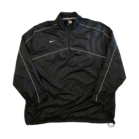 Nike Black Quarter Zip Windbreaker