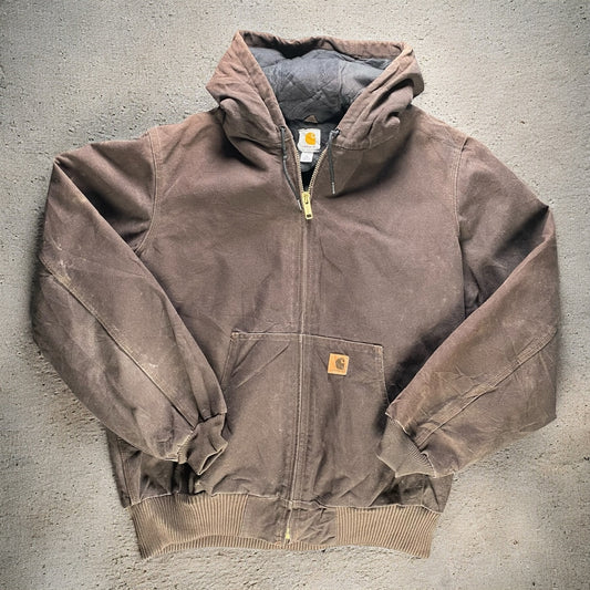 Carhartt Duck Active Hoodie Dark Brown Jacket