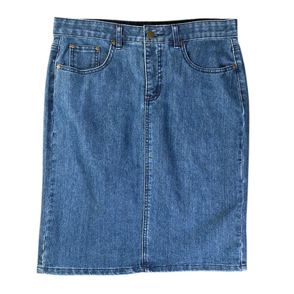 Rockmans Denim Blue Skirt