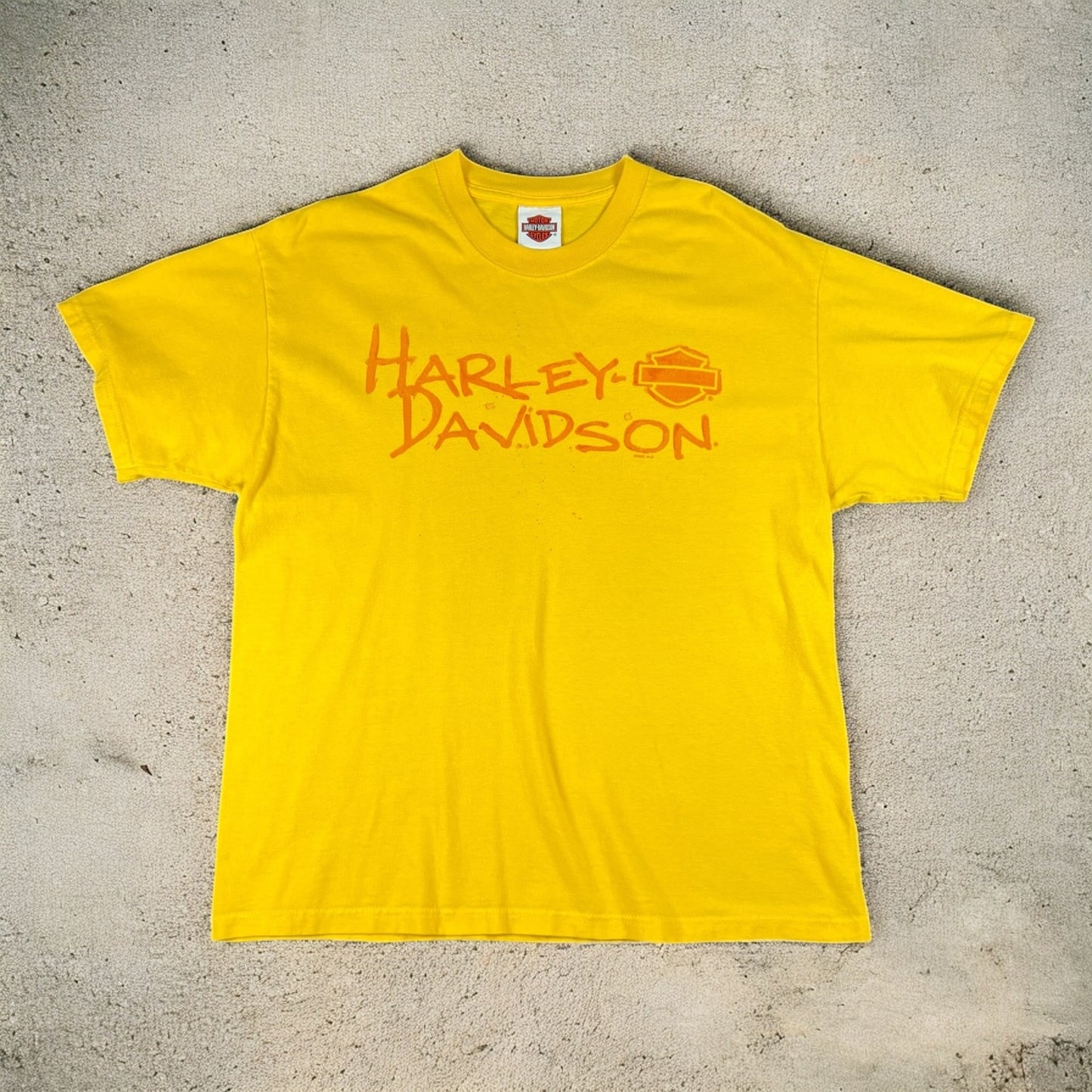 Harley Davidson Yellow T-shirt