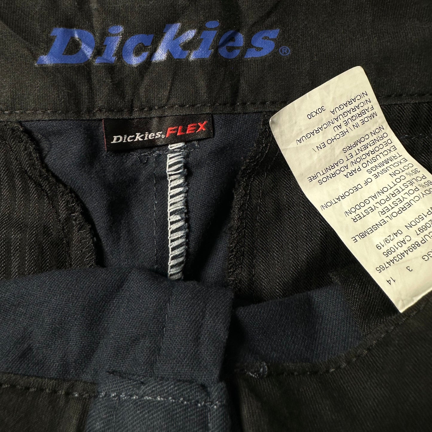 Dickies Flex Slim Taper Navy Pants