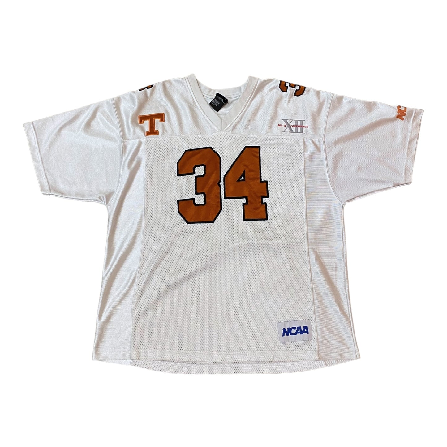 Texas NCAA #34 Vintage Jersey