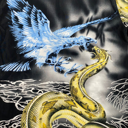 Y2K Brother Eagle vs Snake Button-Up Shirt