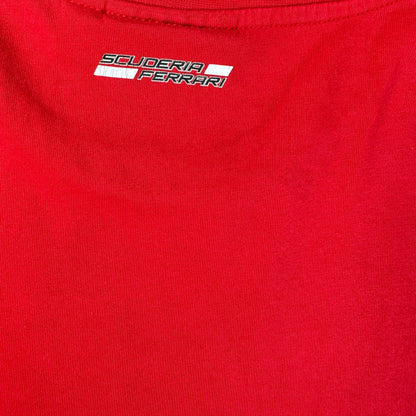 Official Ferrari Licensed Product Scuderia Shield Red T-shirt