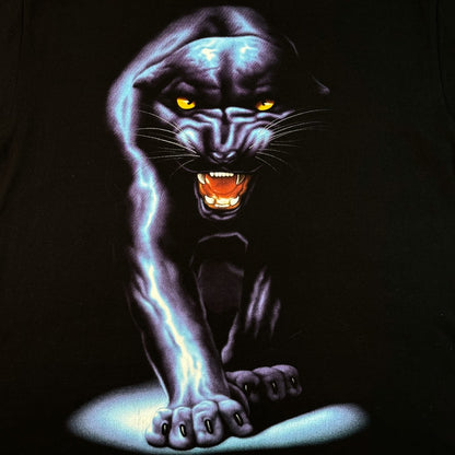 Vintage Double-Sided Prowling Black Panther T-Shirt