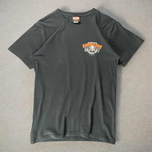 Harley Davidson Lake George New York Americade Black T-shirt