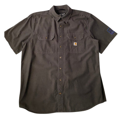 Carhartt Loose Fit Interwest Communications Black Chambray Shirt