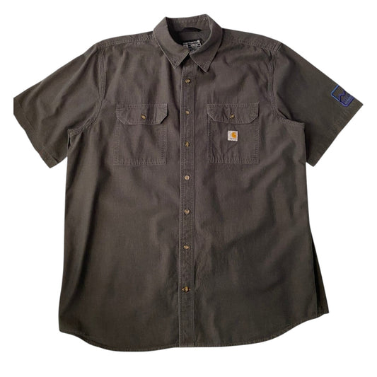 Carhartt Loose Fit Interwest Communications Black Chambray Shirt