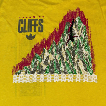 Vintage 80s/90s Adidas Calamity Cliffs Trefoil T-Shirt