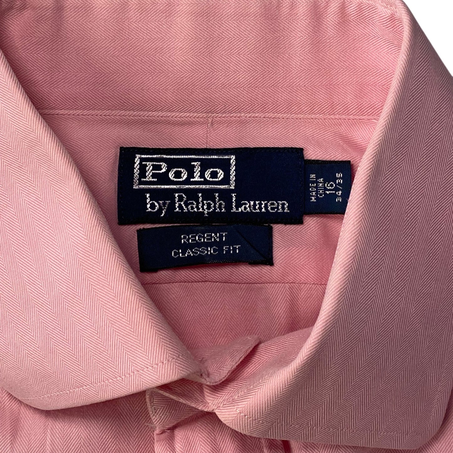 Polo by Ralph Lauren Light Pink Regent Classic Fit Shirt