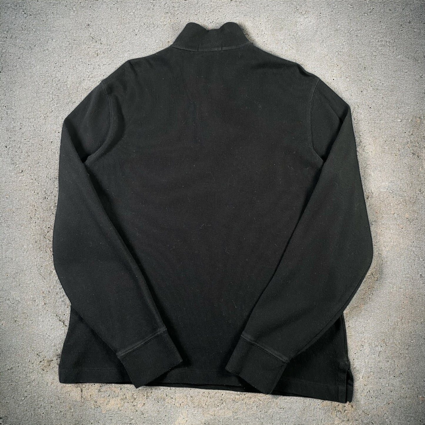Polo Ralph Lauren Quarter-Zip Fleece Black Sweatshirt
