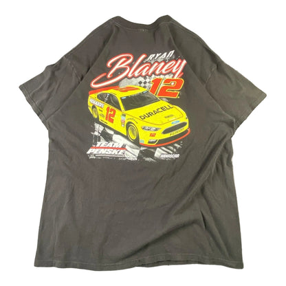Ryan Blaney Team Penske Nascar Black T-shirt