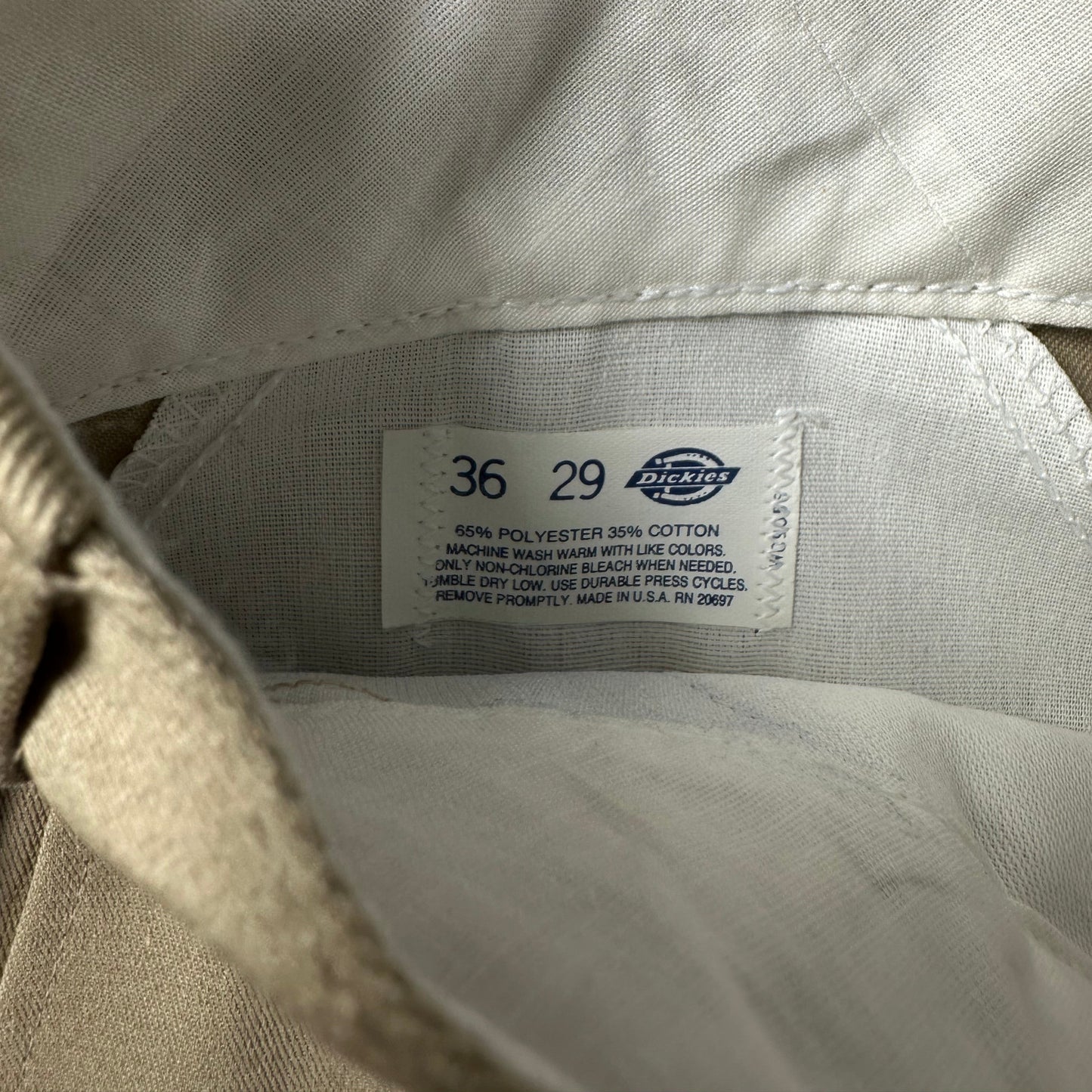 Dickies 874 Original Fit Beige Work Pants